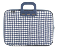 Torba na laptopa Bombata Pied de Poule 15.6" granatowa